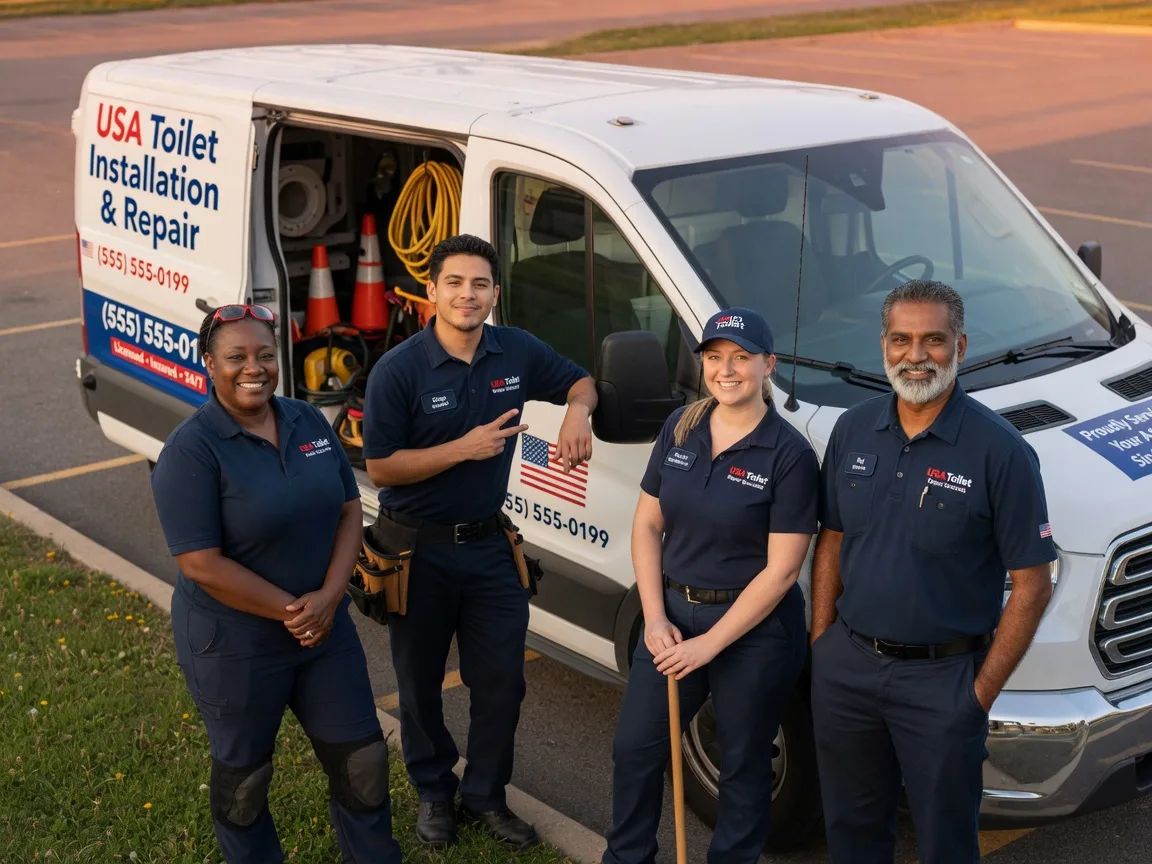 Toilet Installation company in La Plume, PA